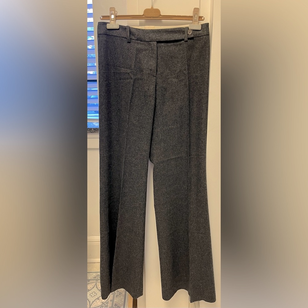 Michael Kors Collection wool wide leg pant
